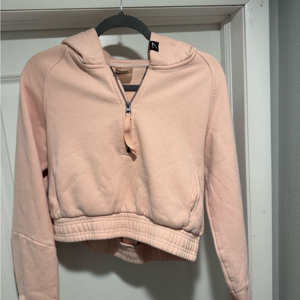 Gymshark Women's Pink Hoodie